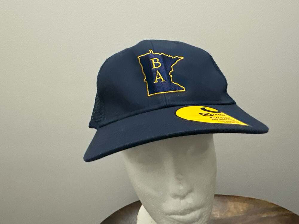 Carhartt Rugged Professional Series Canvas Mesh-Back Cap One Size Navy Minnesota